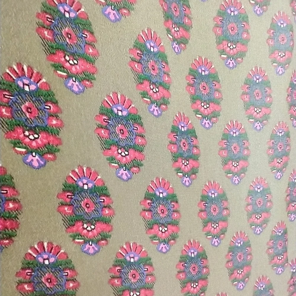 VINTAGE ALBERT NIPON LONG SILK SCARF
